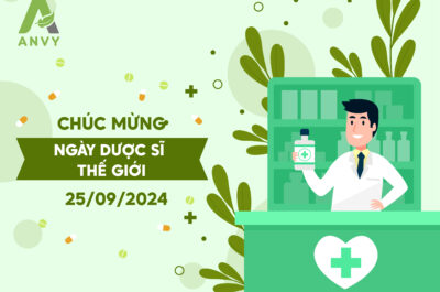 CTCP ANVY CHÚC MỪNG NGÀY DƯỢC SĨ THẾ GIỚI 25/9