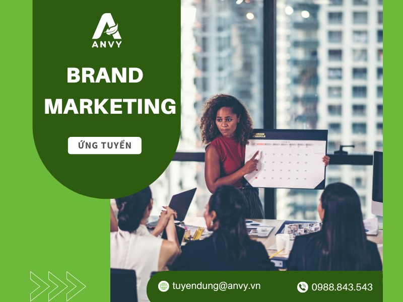 CTCP ANVY TUYỂN DỤNG TRƯỞNG NHÓM BRAND MARKETING