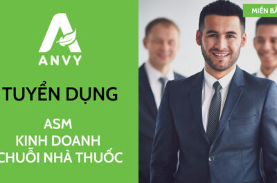 [THÁNG 09/2026] TUYỂN DỤNG QUẢN LÝ KINH DOANH KHU VỰC – CHUỖI NHÀ THUỐC